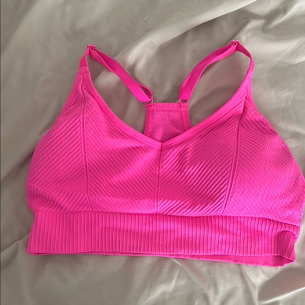 PINK Vibrant Pink Women's Sports Bra